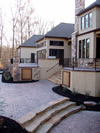 stamped concrete patio